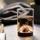 thumbnail image 3 of Juego de vasos de whisky de montaña de 10 - vasos de whisky - vaso soplado - vaso para beber, 3 of 5