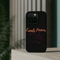 thumbnail image 4 of DistinctInk MagSafe Tough Case for Apple iPhone 14 Pro (6.1" Screen) - Friends Forever - Shockproof Protection, 4 of 6