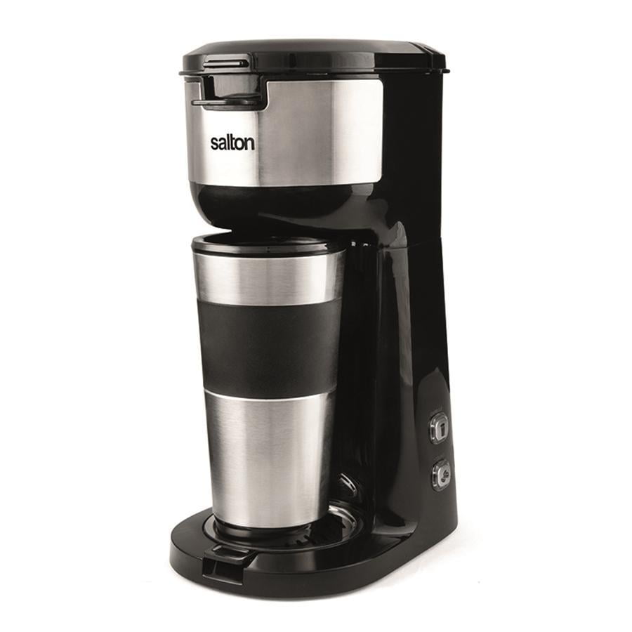 Salton FC1952 Cafetière 2 en 1 à Portion Unique Pour KCups ou Panier