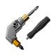 thumbnail image 4 of Adaptador de taladro de ángulo recto con extensión curva, para esquinas estrechas, inalámbrico, para taladro eléctrico y manual, accesorio de 90 S, 4 of 8