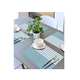 thumbnail image 2 of Manteles Individuales Para Mesa Conjunto De 8 Pzas 45×30cm Xtellar Color Azul claro, 2 of 3