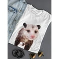 thumbnail image 3 of The Virginia Opossum Shaped T-Shirt Women -Image by Shutterstock, Female Large, 3 of 4