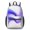 Black-3, variant on 17 Inch Lightweight Backpack,PVC Waterproof Oxford Fabric, Ergonomically Designed, with Large Capacity, Abstract Geometric Print
