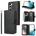 thumbnail image 4 of Revolutionize Your Carry: Zippered Wallet Case with Card Holder & Stand for Samsung S24 Plus, Complete with Wrist Strap - Ultimate Convenience., 4 of 6
