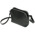 thumbnail image 2 of Leather Double Zipper Crossbody Bag, 2 of 10