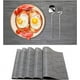thumbnail image 1 of Set de Manteles Individuales Bluelander 5 piezas 45 x 30 cm Gris, 1 of 4