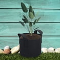thumbnail image 4 of Juego de 2 Bolsas de Plantación No Tejidas de 11 litros - 3 galones - 25 x 22 cm - con asas de transporte - para Jardín, Invernadero, etc. - Bolsa para Jardinera, 4 of 5