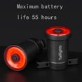 thumbnail image 3 of yeacher Smart USB Rechargeable Bike Tail Light with Type-C, 3.7V 400mAh Battery, 3-Level Power Indicator, Red LED Safety Light for Night Cycling, 3 of 6