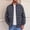 Navy, variant on Men's Button Up Shirts Plaid Comfort Fit Long Sleeve Shirts with Chest Pocket Retro Long Sleeve Tops for Weekend Casual