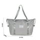 thumbnail image 3 of Bolsa de viaje grande, bolsa expandible para gimnasio, equipaje de mano para mujer con funda para carrito, bolsillo impermeable, bolsas de lona de viaje, contenedores de almacenamiento de viaje, 3 of 9