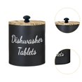 thumbnail image 6 of CarpNettore Dishwasher Capsule Container, Laundry Detergent Case, Multifunctional Countertop Black, 6 of 9