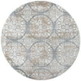 thumbnail image 4 of SAFAVIEH Isabella Johna Suzani Floral Area Rug, Silver/Ivory, 4' x 6', 4 of 10
