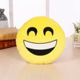 thumbnail image 1 of Cute Emotion Plush Pillow Round Cushion Toy Gift for Friends/Children, 1 of 4