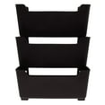 thumbnail image 1 of 1 Set Of Wall Mounted File Organizer Rack Wall Pamphlets Holder File Paper Display Rack Clear Hanging Wall Rack Document Storage Rack, 1 of 9