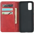 thumbnail image 4 of for Galaxy S20 Wallet Case,Premium PU Leather Flip Folio Case with Card Slot,Stand Holder and Magnetic Closure Protective Case for Samsung Galaxy S20/Galaxy S20 5G,6.2" Red, 4 of 16