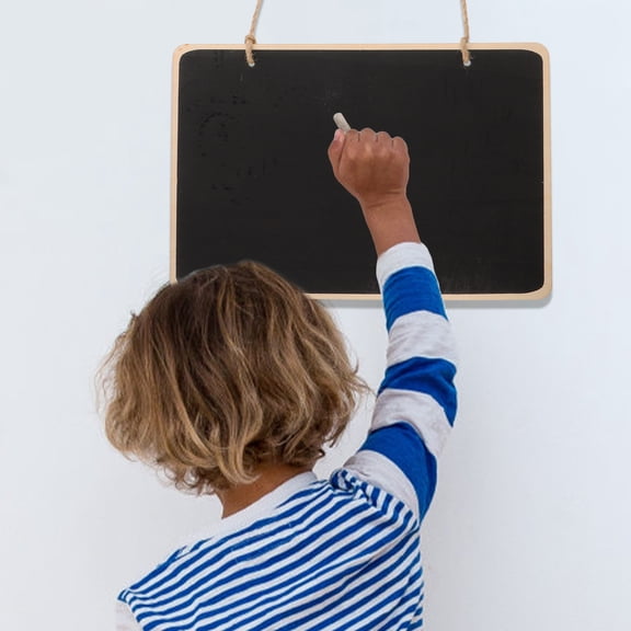 CTIRCHIU Mini Wooden Chalkboard Memo Board Set for Bar, Restaurant, Cafe, Kitchen, Office, Home Use