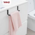 thumbnail image 4 of Horizon Black Door Towel Holder Kitchen Dish Towel Holder, Brushed Stainless Steel, 4 of 5