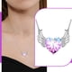 thumbnail image 2 of Collar de cristal con colgante de ángel, collar de mujer, cadena retro tipo jersey, joyas europeas y regalos, 2 of 7
