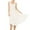 Ivory, variant on Scully Women's Lace-Up Jacquard Midi Dress - HC118 US