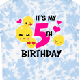 thumbnail image 4 of Inktastic Its My 5th Birthday with Smiling Emoticon Girls Toddler T-Shirt, 4 of 5