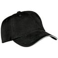 thumbnail image 2 of Yellow Rooster Mens Reflective Sandwich Bill Cap Black/ Reflective, 2 of 4