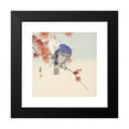 thumbnail image 2 of Ohara Koson 15x15 Black Modern Framed Museum Art Print Titled - Two Pigeons on Autumnal Branch (1900 - 1936), 2 of 5
