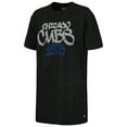 thumbnail image 2 of Women's The Wild Collective Black Chicago Cubs T-Shirt Dress, 2 of 3