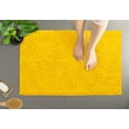 thumbnail image 6 of Bath Mat By LuxUrux-Extra-Soft Plush Bath Shower Bathroom Rug,1'' Chenille Microfiber Material, Super Absorbent Shaggy Bath Rug. Machine Wash & Dry (15 x 23, Lemon), 6 of 6