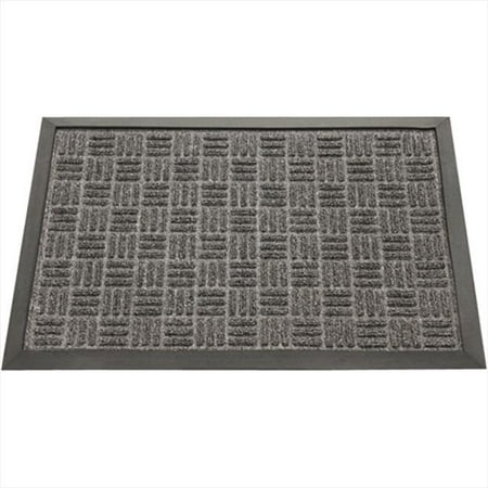 Entrance Matting - Wellington Entrance Carpet Mat - Charcoal, 30 x 18 x 0.38 in.