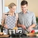 thumbnail image 4 of Delantal de Estrellas Grises con Bolsillo, Delantal de Cocina de Algodón de Poliéster Ajustable para Mujeres y Hombres, Delantal de Cocina Delantal de Mujer y Hombre Delantal de Barbacoa Delantal con, 4 of 5