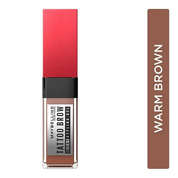 Estilizador de cejas Maybelline Tattoo Brown styling gel warm 5 ml