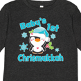 thumbnail image 4 of Inktastic Baby's 1st Chrismukkah with Cute Baby Penguin and Snowflakes Boys or Girls Long Sleeve Toddler T-Shirt, 4 of 5