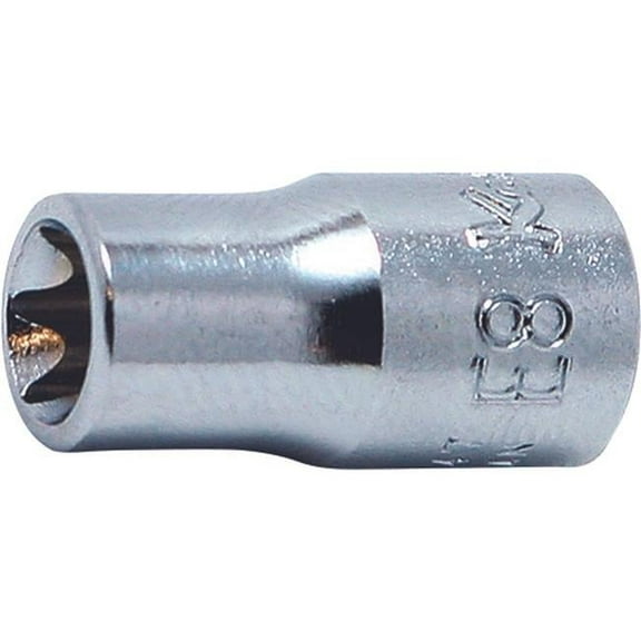 Ko-ken 2425-E8 TORX 1/4"Sq. Drive Socket E8, L.22 mm
