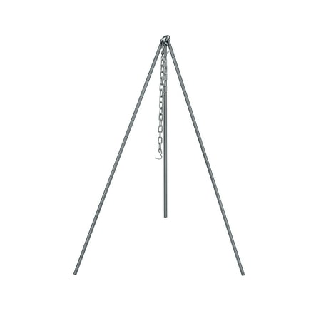 Image of Concord Heavy Duty Camping Tripod for Outdoor Camping Campfire Cooking (Smoke)