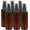Brown, variant on Travel Pump Bottles, 6 Pcs 3.4Oz(100ml) Leak Proof Refillable Empty Dispenser Container Squeeze Bottle with for Shampoo Toiletries Lotion Cream, Blue