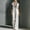 White, variant on Morttic Women's Striped High-Neck Sleeveless Long Dress – Flattering Fit Casual Summer Vacation Maxi Dress Wine Red，L