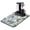 Retro Flor, variant on Mystical Moon and Sun Coffee Maker Mat - Ethereal Cosmic Elements Absorbent Mat - Non-Slip Kitchen Counter Mat - Gothic Constellation Map Design