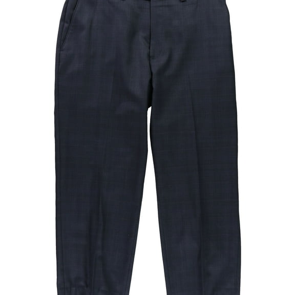 Tags Weekly Mens Heathered Dress Pants Slacks, Blue, 34W x 26L