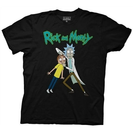 Show Rick Holding Morty Licensed Adult Shirt (Best Rick And Morty Shirts)