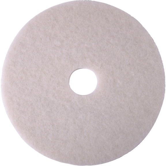 Niagara™ Polishing Floor Pads, 4100N , 14", White, Pack Of 5