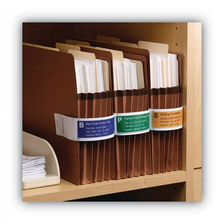 Viewables Pocket Label Pulls, 1.63 x 10.13, White, 5/Sheet, 9 Sheets/Pack Viewables Pocket Label Pulls, 1.63 x 10.13, White, 5/Sheet, 9 Sheets/Pack
