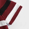 thumbnail image 4 of Camiseta holgada de colores para hombre: prenda informal de verano de poliéster, manga corta, fácil de combinar con pantalones, lavable a máquina, tallas S-XXL, tejido transpirable, 4 of 6
