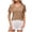 Khaki, variant on aidice Womens T Shirts Trendy V Neck Basic Lace Tshirts Stretch Summer Casual Soft Comfy Tees Short Sleeve Tops