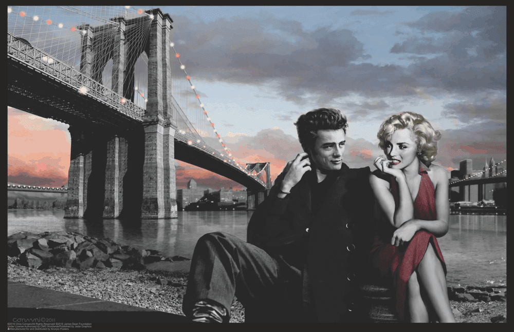 JAMES DEAN HOLLYWOOD ICON LEGEND HERO GIANT ART PRINT PANEL POSTER NOR0514 