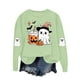 thumbnail image 2 of Ailaofu Halloween Cute Sweatshirt For Women Long Sleeve Pullover Graphic Basic Tops Casual Fall Fashion Sweatshirts, 2 of 7