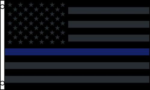 3X5 Blue Line Police Honor Law Enforcement Flag 3'x5' Memorial Banner USA SELLER 