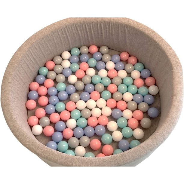 Boules De Piscine à Balles 7 Cm - Lot De 50 Boules Colorées En PE - Pour Piscine à Balles, Jeux D'enfant, Décoration