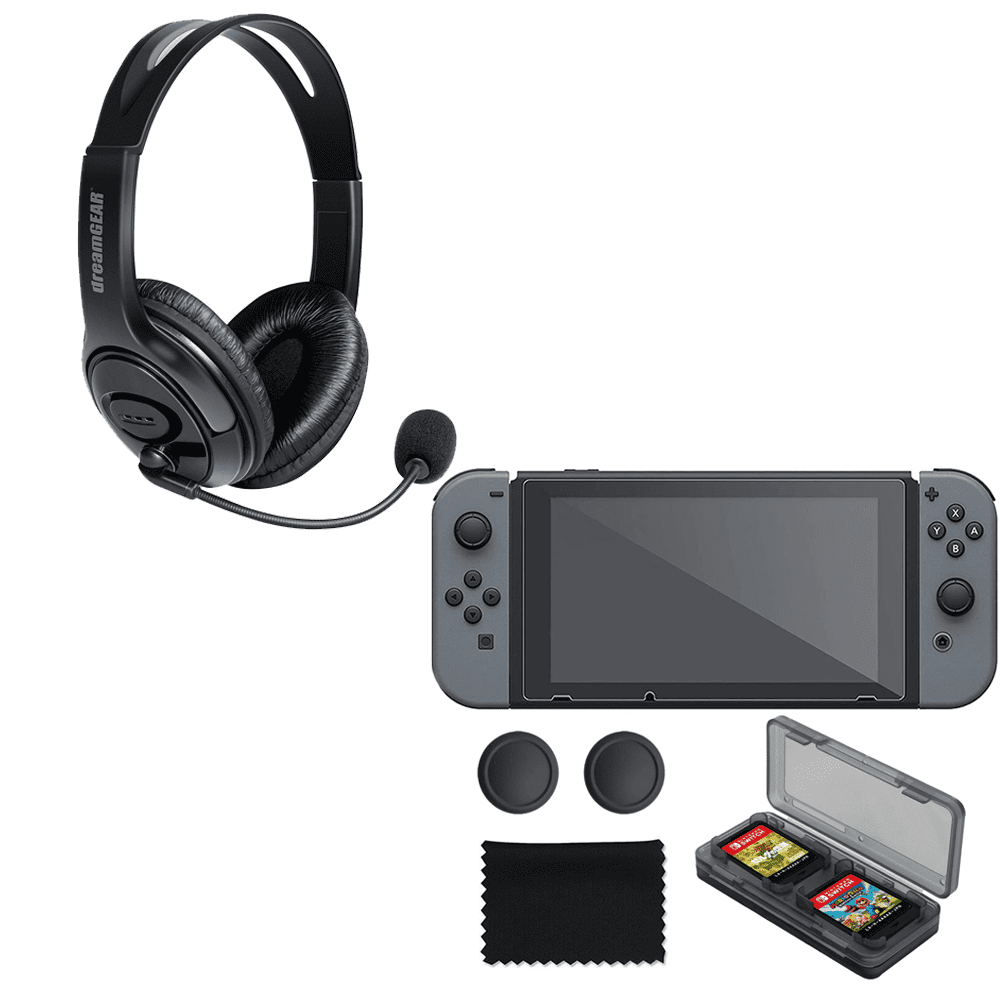 dreamGEAR XTalk One Wired Headset with Microphone for Nintendo Switch