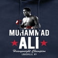 thumbnail image 2 of Muhammad Ali - Boxing Legend - Heavyweight Champion, KY - Men's Pullover Hooded Fleece Sweatshirt, 2 of 4