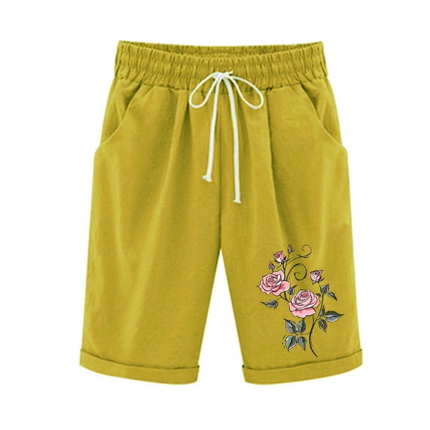 Cordón de Impresión de la Cintura Elástica Casual, Pantalones de Pijama para el Hogar, la Playa, la Ropa de Dormir Y el Uso Diario